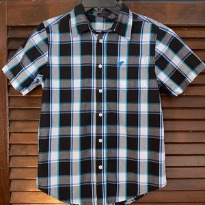 Wrangler boys button down shirt